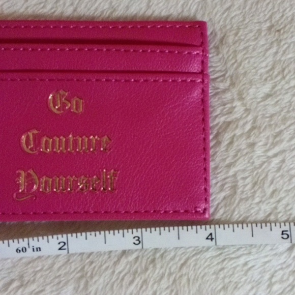 JUICY COUTURE GO COUTURE YOURSELF PINK WALLET SET! - Picture 15 of 16